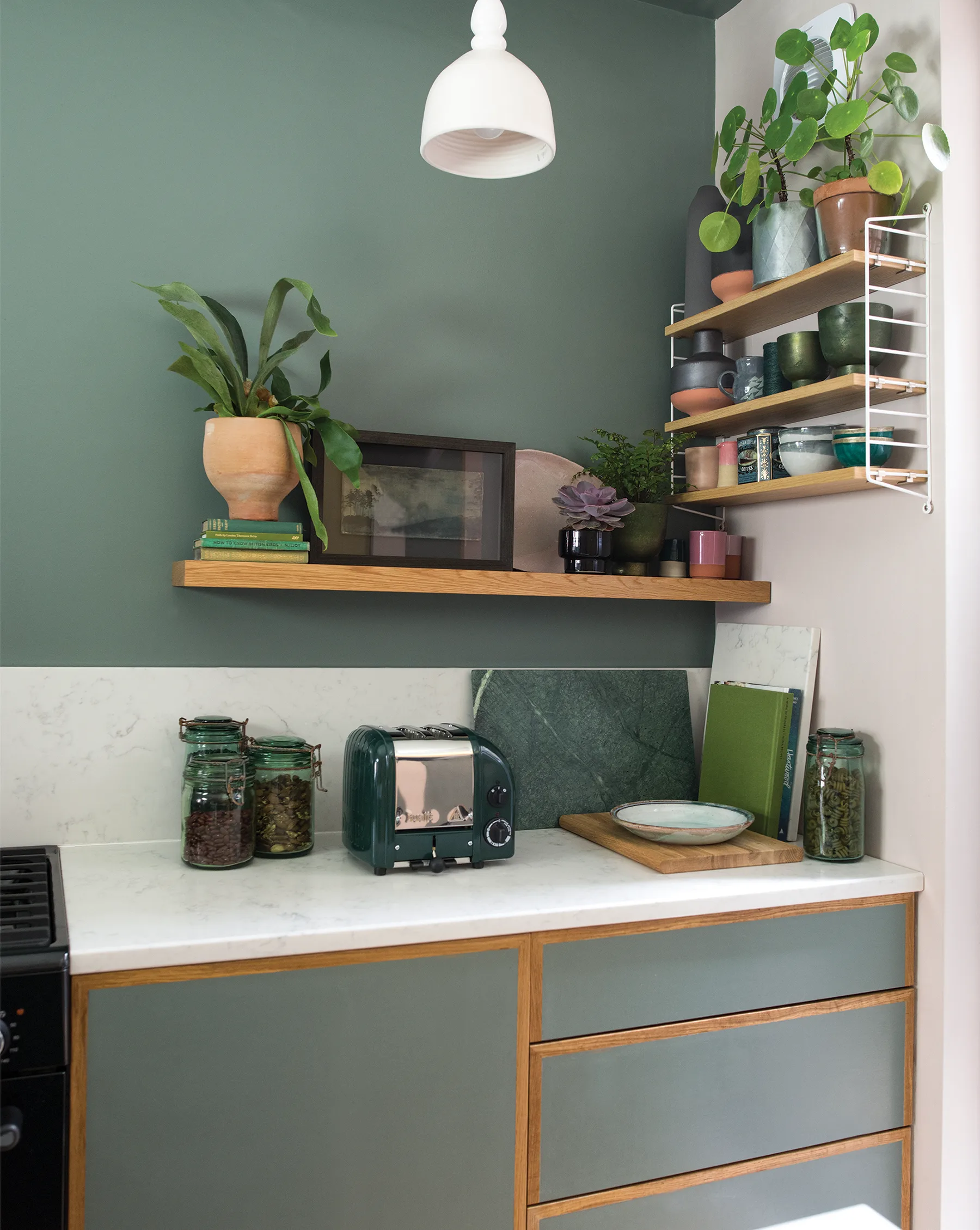 Leivänpaahdin Classic 2 Viipaletta, Tummanvihreä Dualit