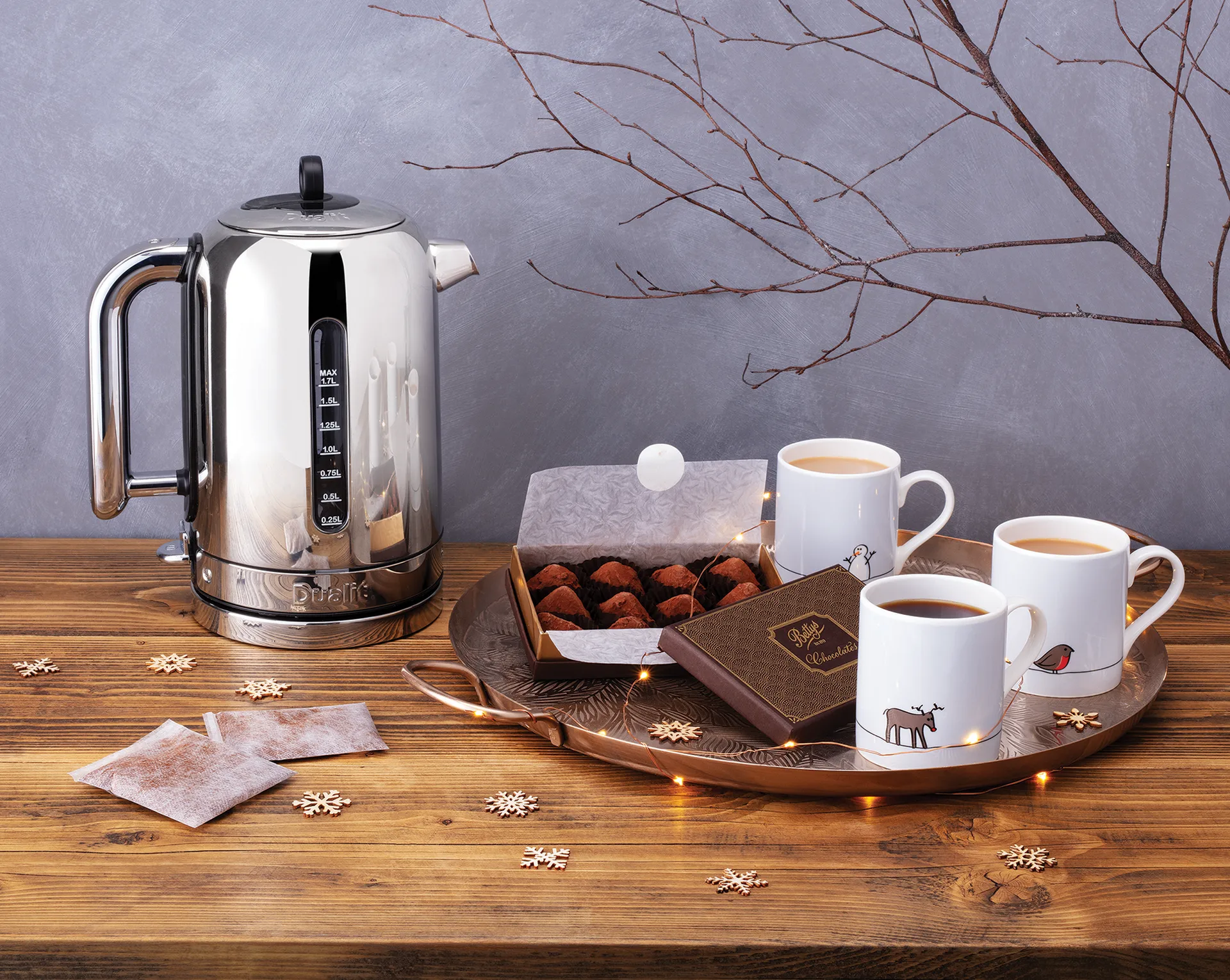 Vedenkeitin Classic 1,7L, Ruostumaton Dualit