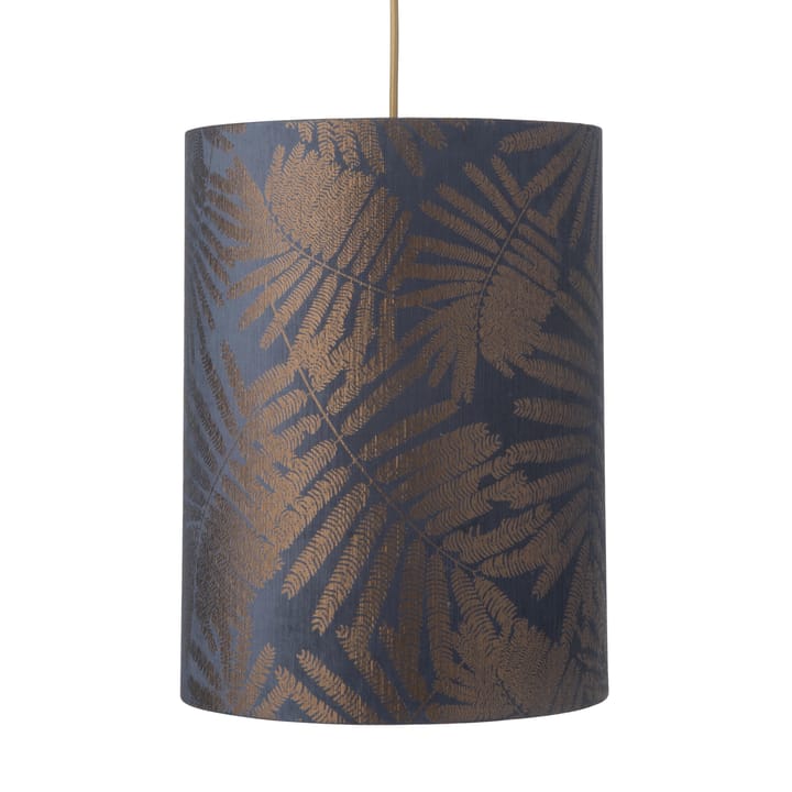 Fern leaves -lampunvarjostin, Ø 30 cm, Sininen EBB & FLOW