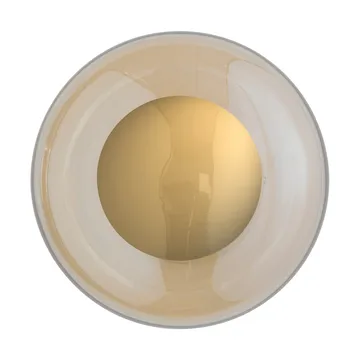 Horizon surface -seinälamppu - Golden smoke, Ø25 cm - EBB & FLOW