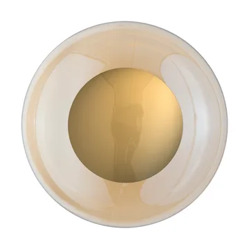 Horizon surface -seinälamppu - Golden Smoke, Ø36 cm - EBB & FLOW