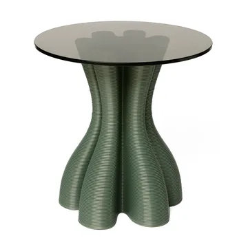 Anemone sivupöytä Ø50 cm - Olive - Ekbacken Studios