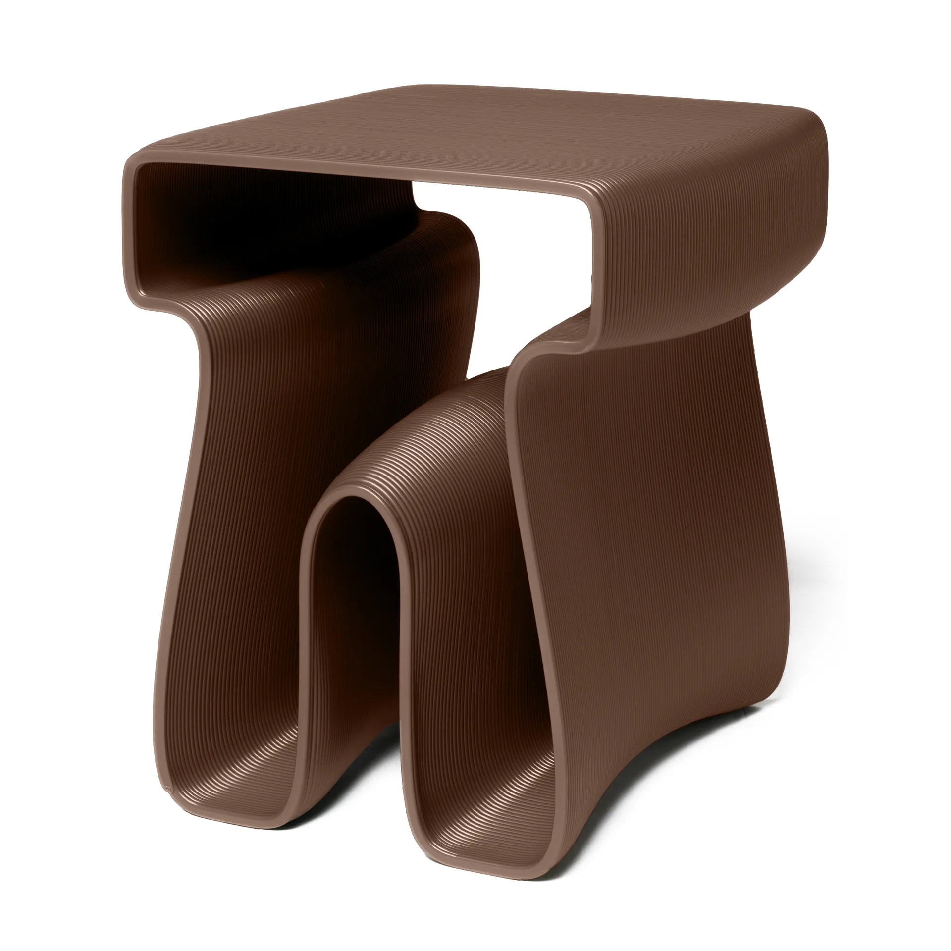 Octopus sivupöytä 38x40 cm, Chocolate Ekbacken Studios