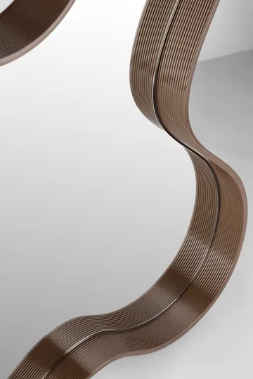 Pebble peili small 56x76 cm - Chocolate - Ekbacken Studios