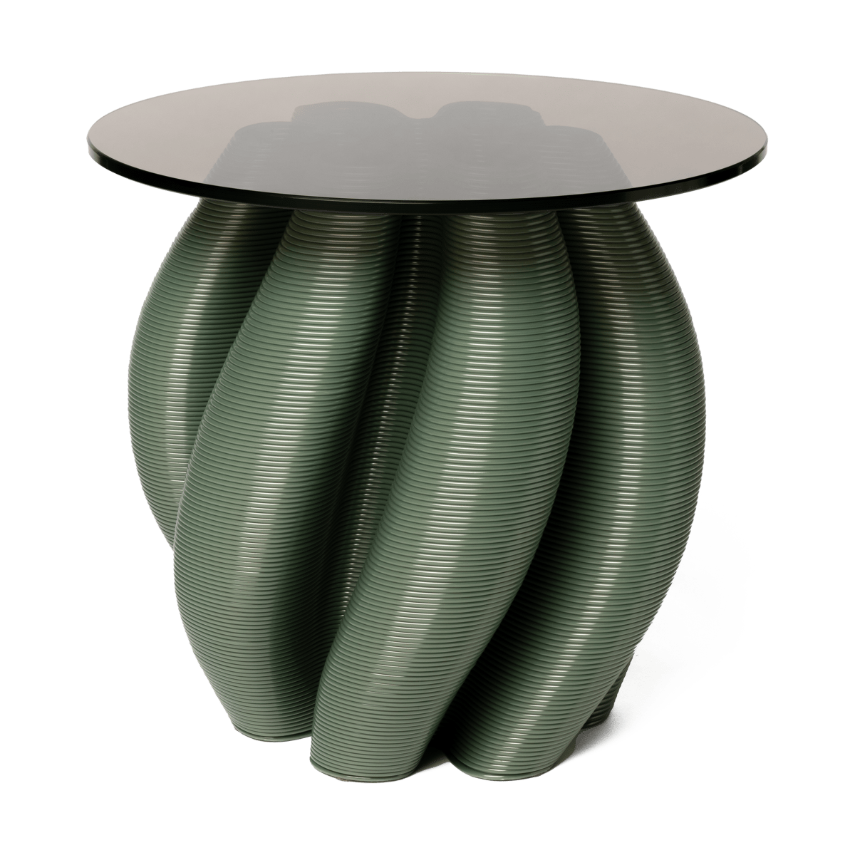 Ekbacken Studios Water lily sivupöytä 50 cm Olive | Skandinaavinen Sisustus | Sivupöydät & Apupöydät | Vihreä