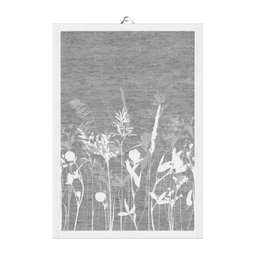 Airy keittiöpyyheliina 35x50 cm - Harmaa - Ekelund Linneväveri