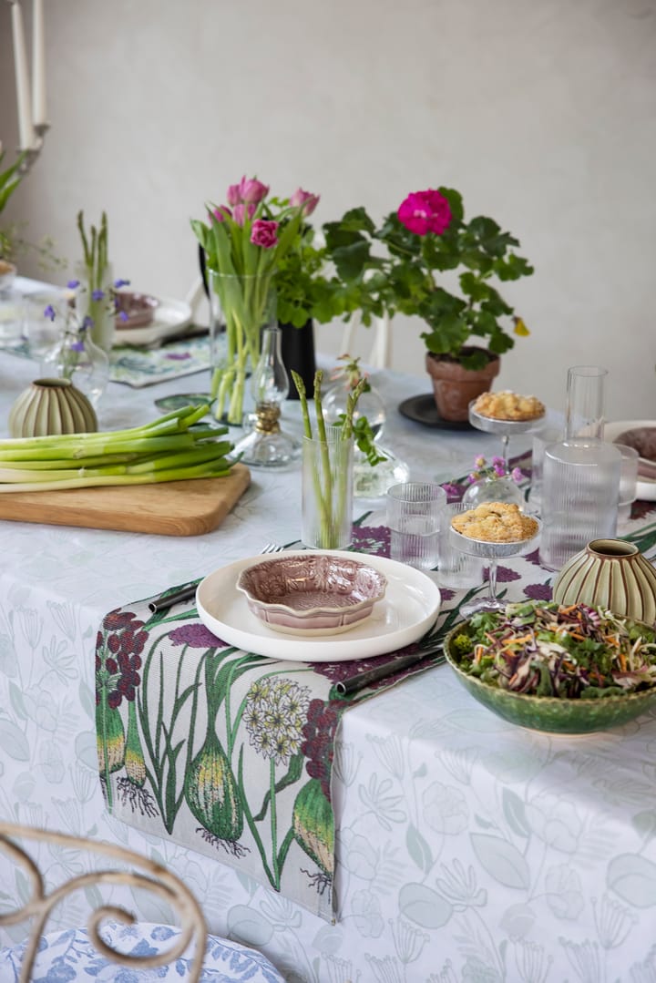 Allium pöytäliina 35x120 cm, Multi Ekelund Linneväveri