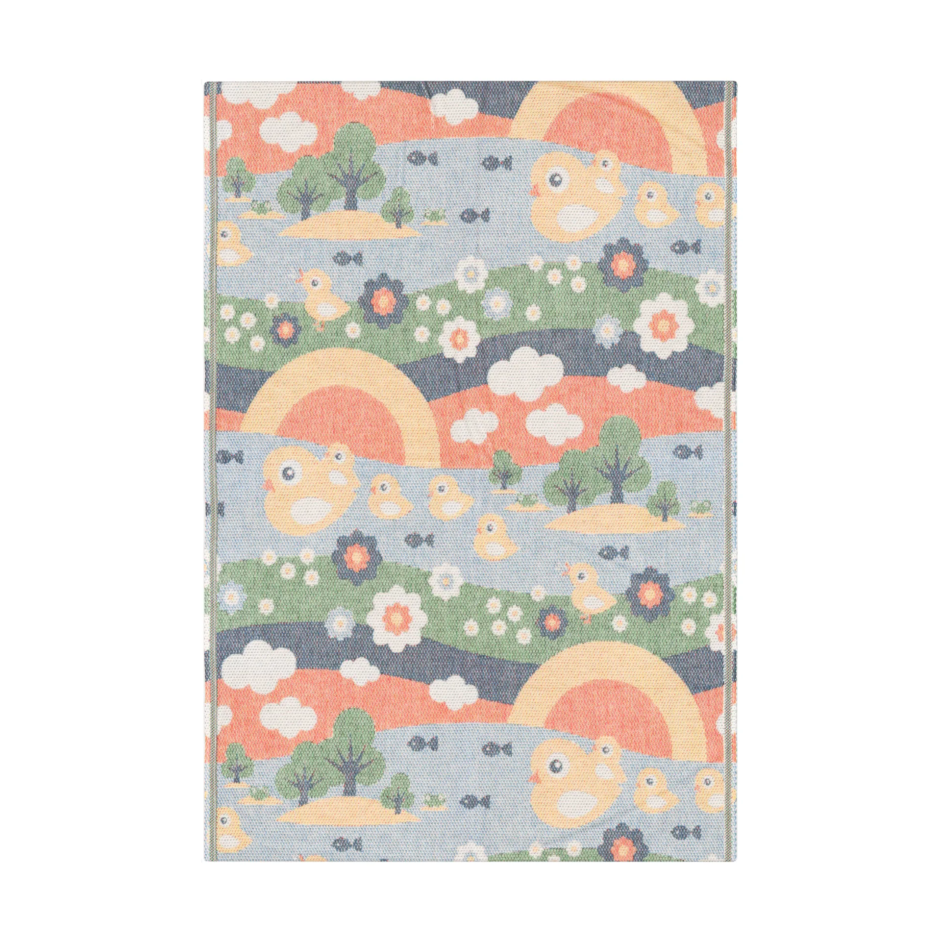 Ankdalen vauvanpeitto 72x105 cm, Monivärinen Ekelund Linneväveri