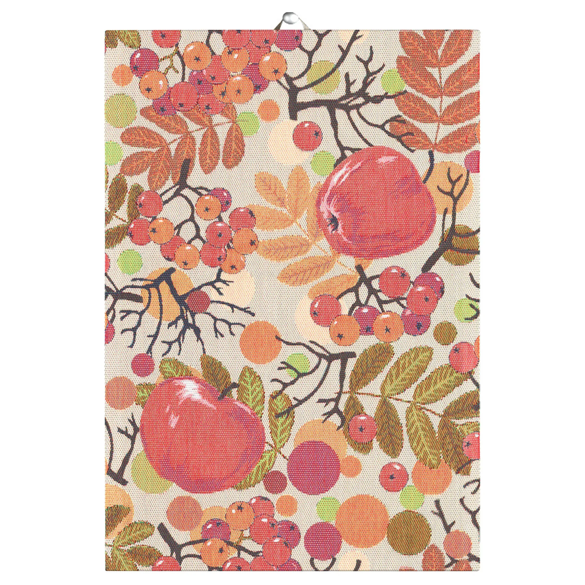 Äppelbär keittiöpyyhe 35x50 cm, Multi Ekelund Linneväveri