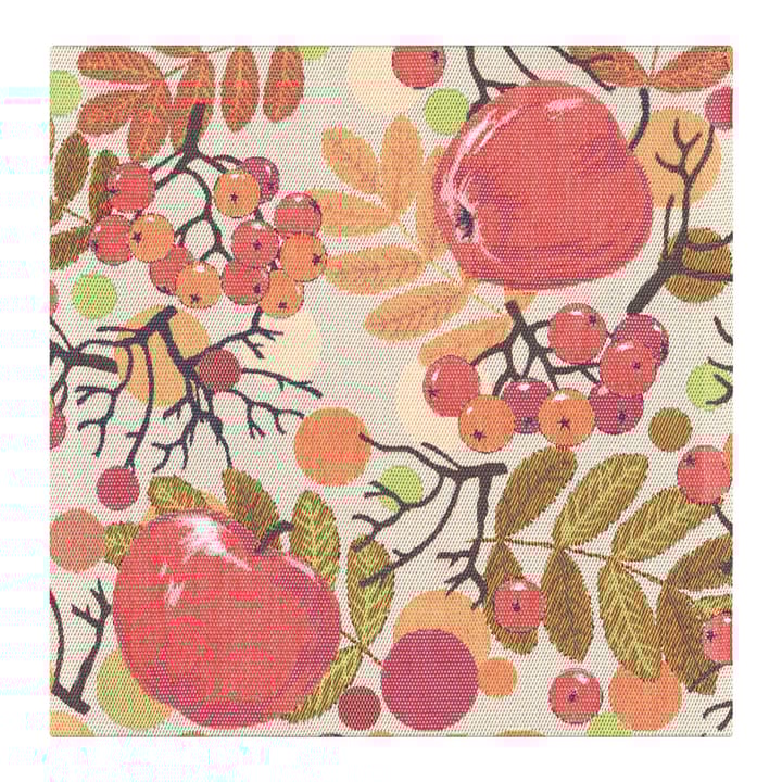 Äppelbär servetti 35x35 cm - Multi - Ekelund Linneväveri