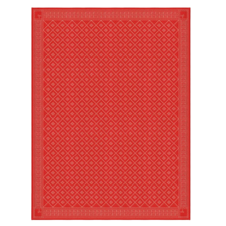 Åttebladrose liina - 150 x 310 cm - Ekelund Linneväveri