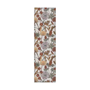 Autumn pöytäliina 35x120 cm - Ruskea-punainen - Ekelund Linneväveri