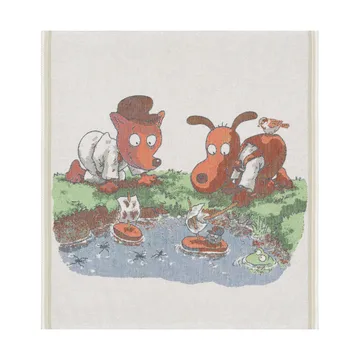 Barkbåtar vauvanpeitto 70x75 cm - Multi - Ekelund Linneväveri