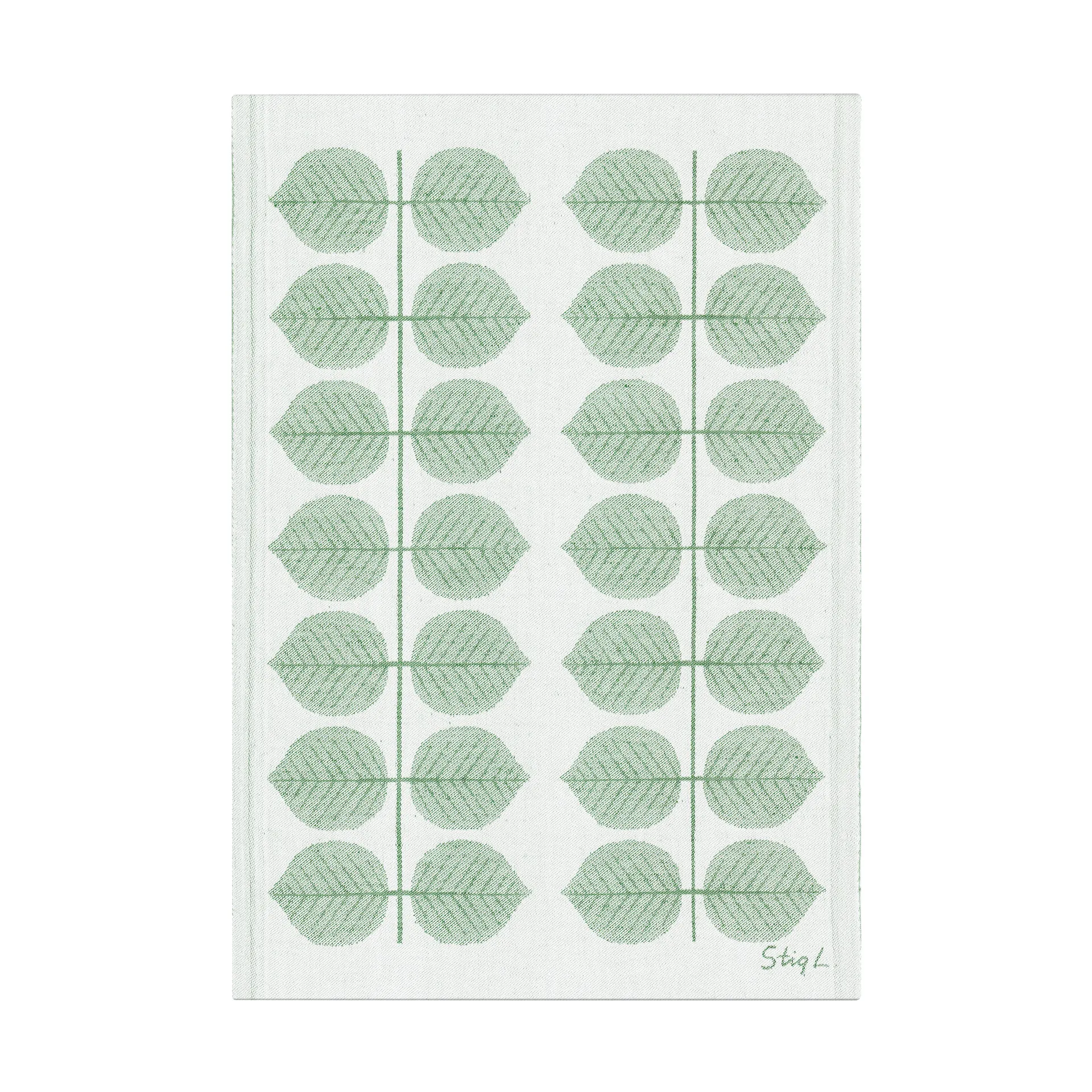 Berså keittiöpyyhe 35x50 cm, Vihreä Ekelund Linneväveri