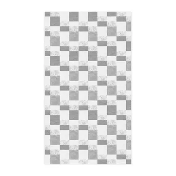 Block pöytäliina 150x350 cm - Harmaa - Ekelund Linneväveri