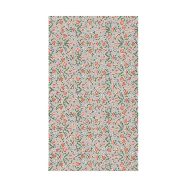 Blomglänta pöytäliina 145x250 cm - Monivärinen - Ekelund Linneväveri