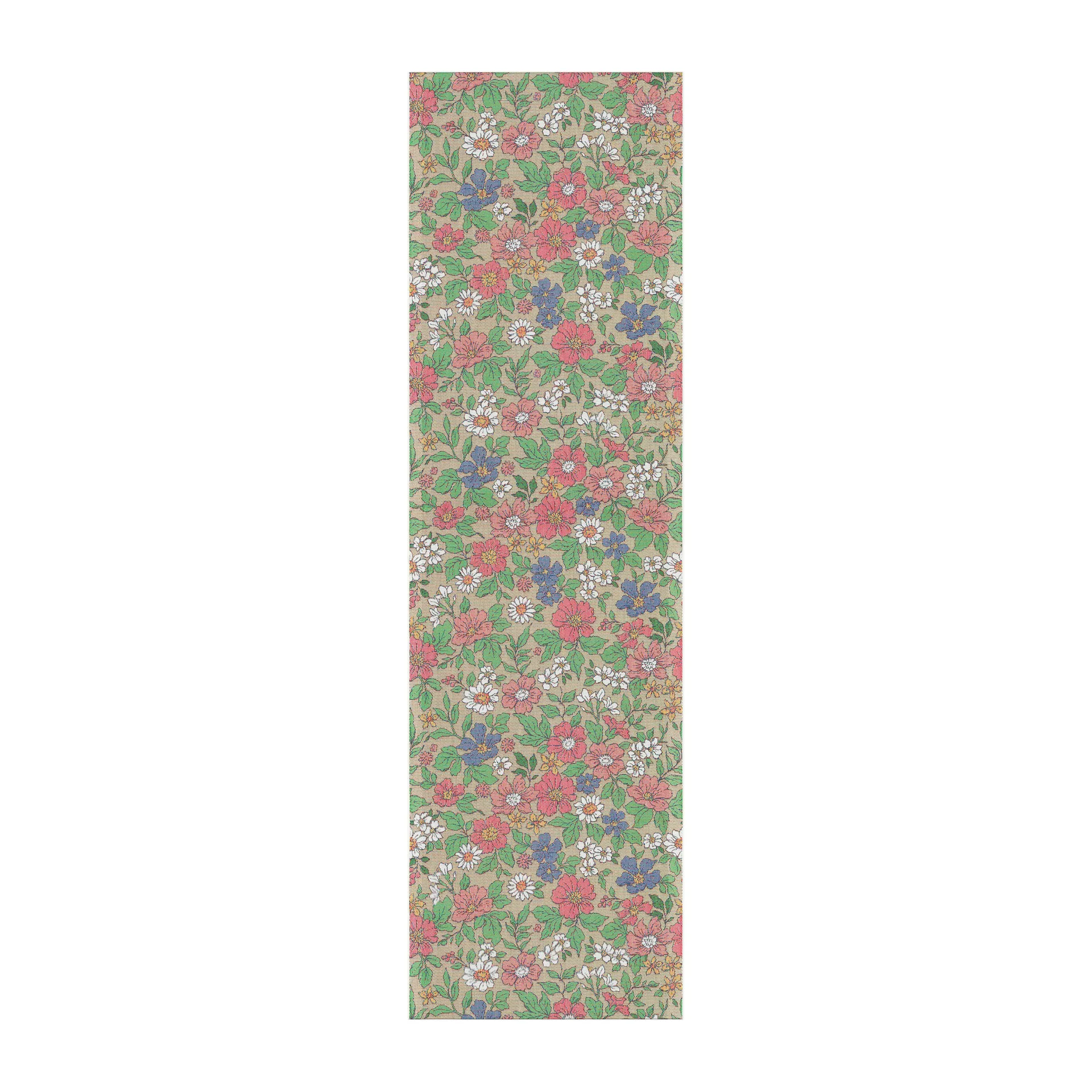 Blomsteräng kaitaliina, 35 x 120 cm Ekelund Linneväveri