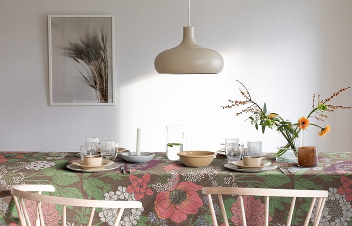 Blomsterfång pöytäliina 145x145 cm, Multi Ekelund Linneväveri