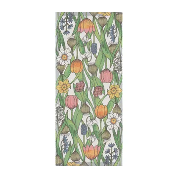 Blomsterlök kaitaliina - 35 x 80 cm - Ekelund Linneväveri