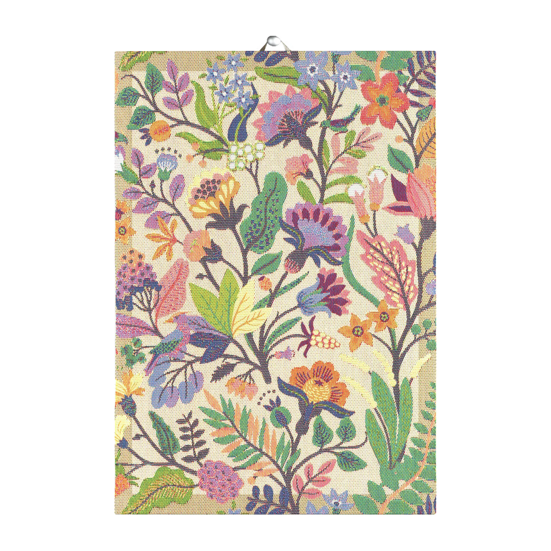 Colourful keittiöpyyhe 35 x 50 cm, Monivärinen Ekelund Linneväveri