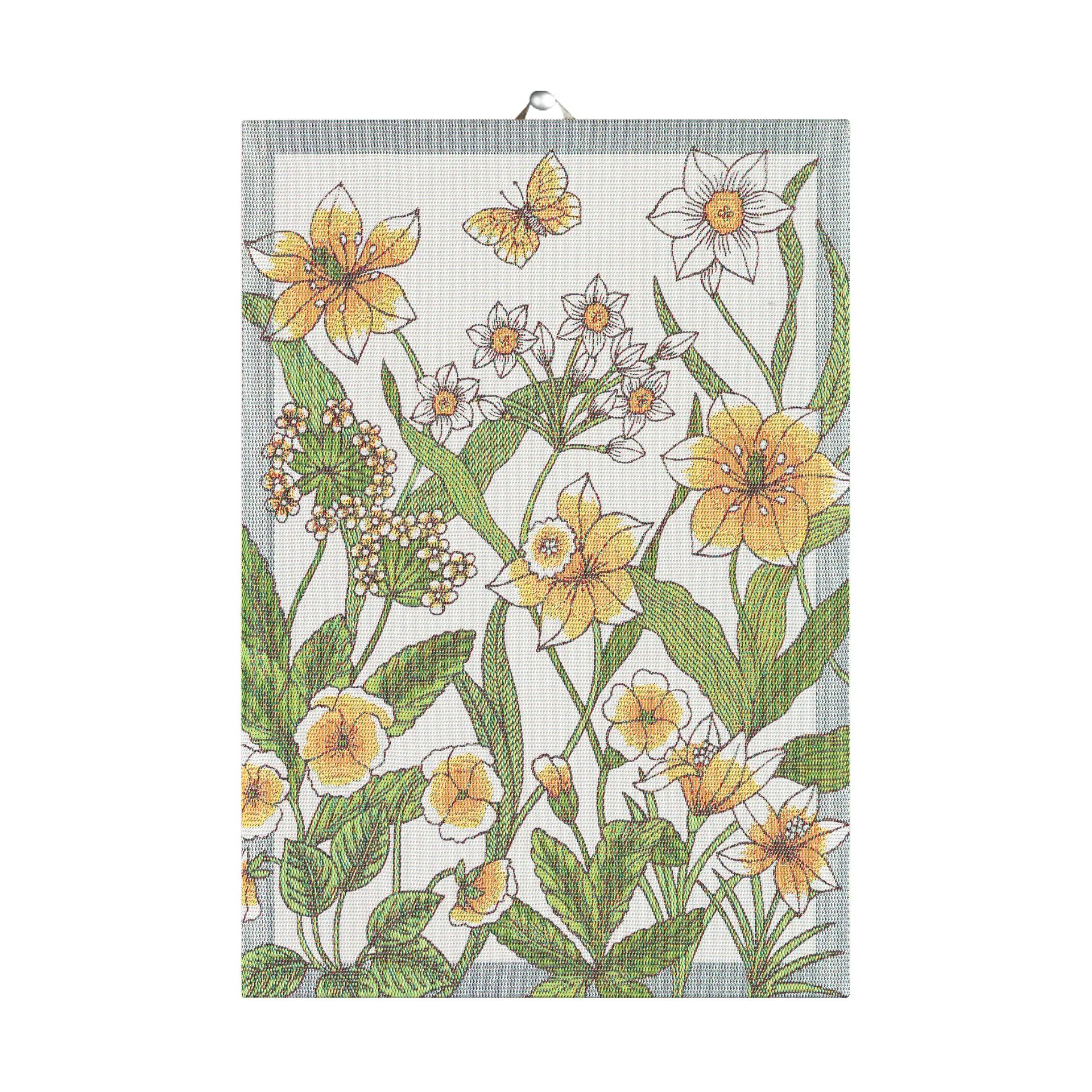 Daffodil keittiöpyyhe 35x50 cm, Keltainen Ekelund Linneväveri