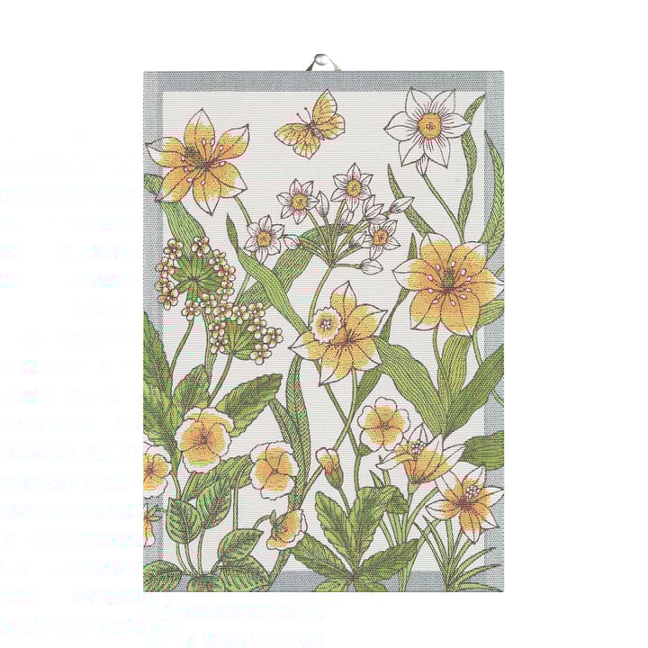 Daffodil keittiöpyyhe 35x50 cm - Keltainen - Ekelund Linneväveri