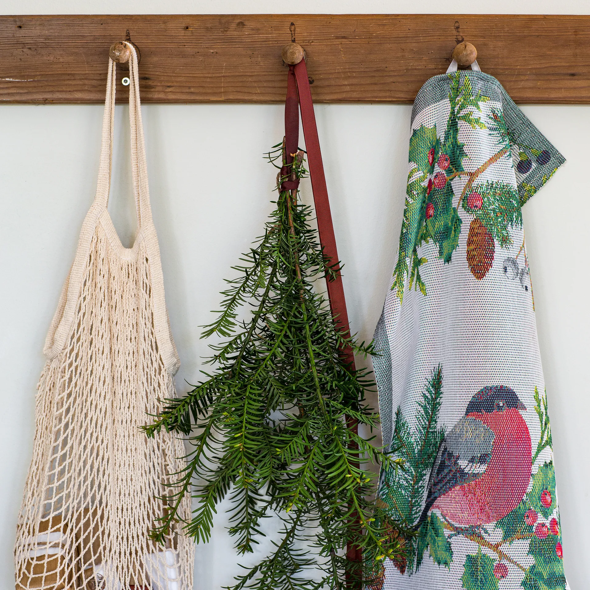 Domherre keittiöpyyhe 40x60 cm, Multi Ekelund Linneväveri