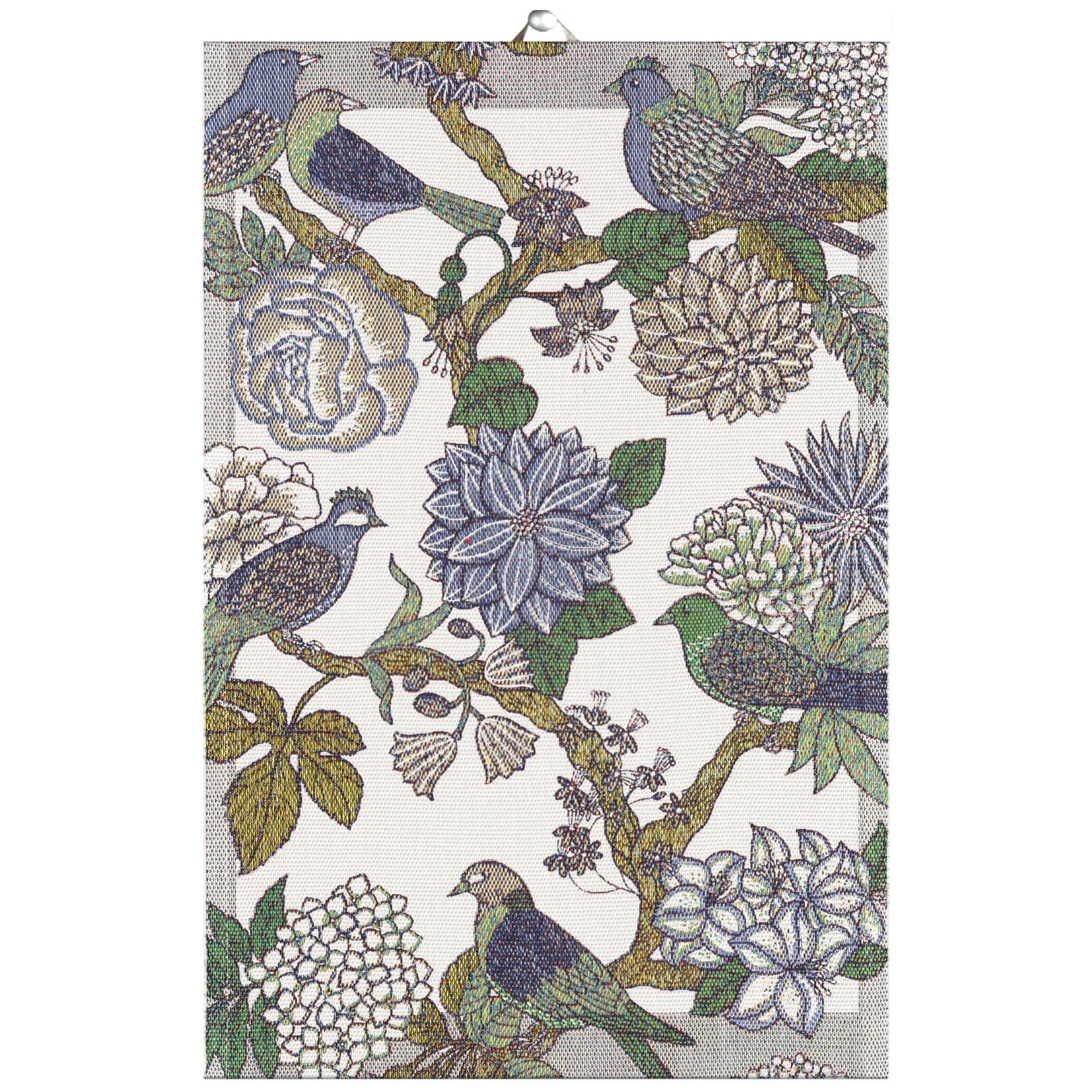 Fåglabo keittiöpyyhe, 40 x 60 cm, Monivärinen Ekelund Linneväveri