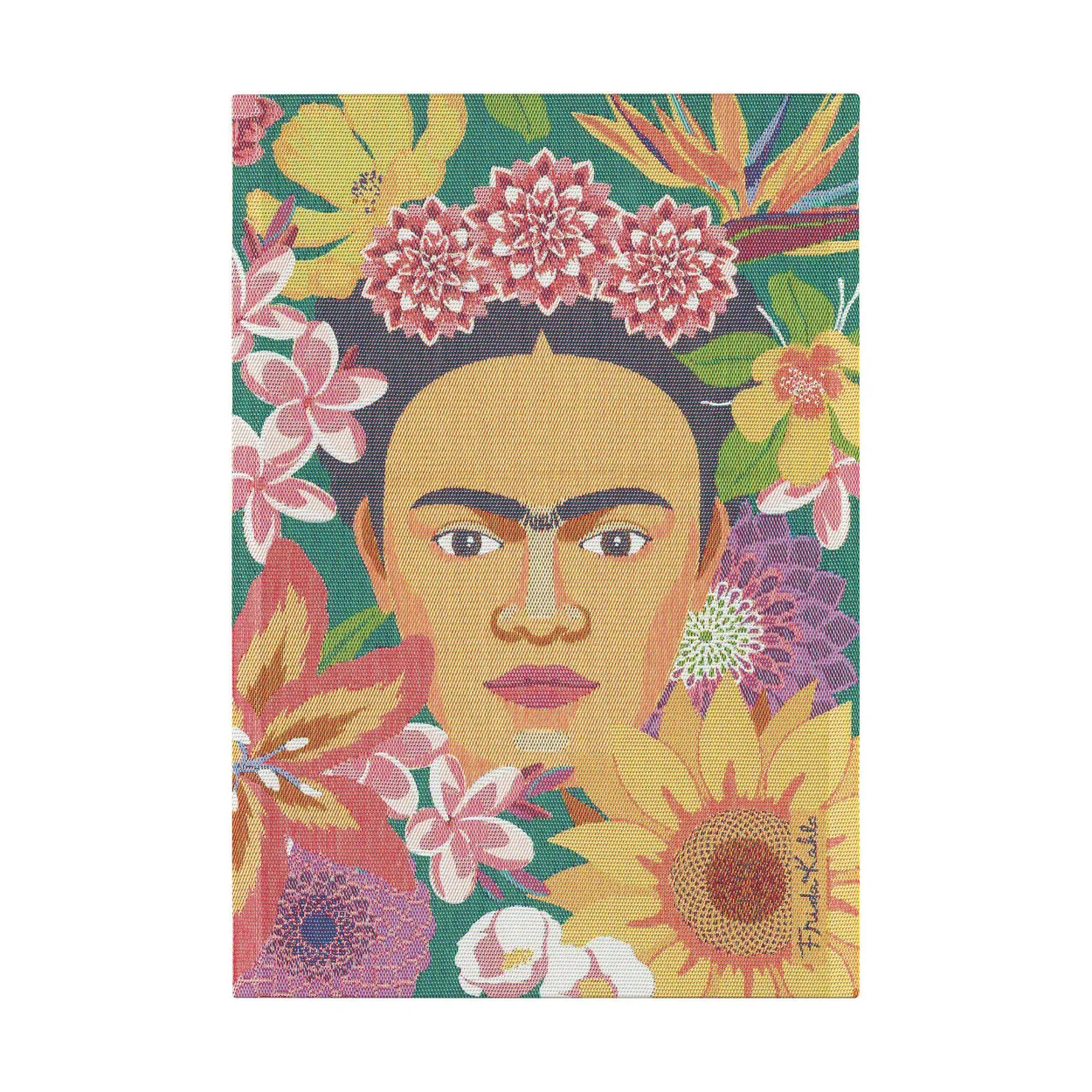 Ekelund Linneväveri Flores keittiöpyyhe 35x50 cm Multi