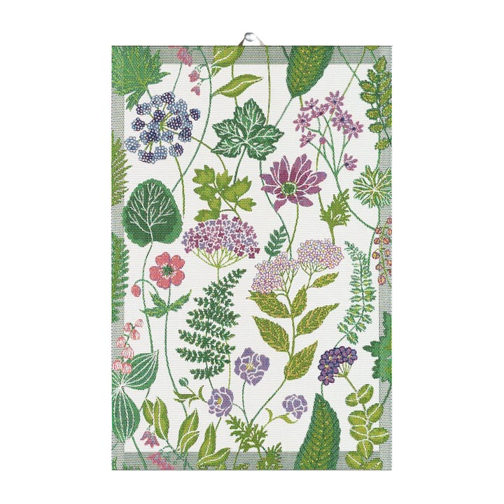Försommar keittiöpyyhe 40 x 60 cm - Monivärinen - Ekelund Linneväveri