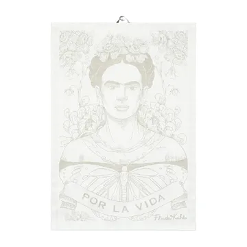 Frida Kahlo -keittiöpyyhe 35 x 50 cm - Belleza - Ekelund Linneväveri