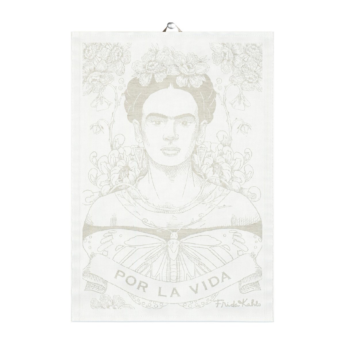 Ekelund Linneväveri Frida Kahlo -keittiöpyyhe 35 x 50 cm Belleza