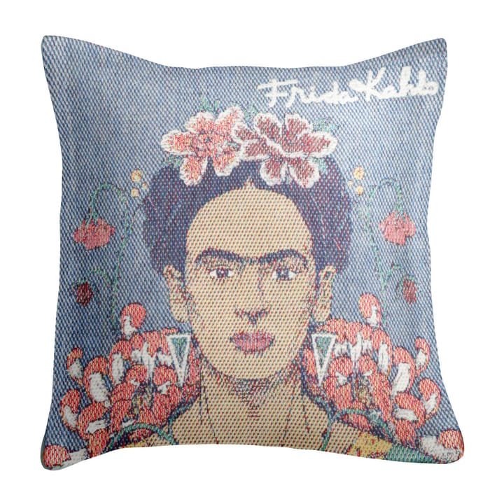 Frida Kahlo -tyynynpäällinen 40 x 40 cm - Vida - Ekelund Linneväveri