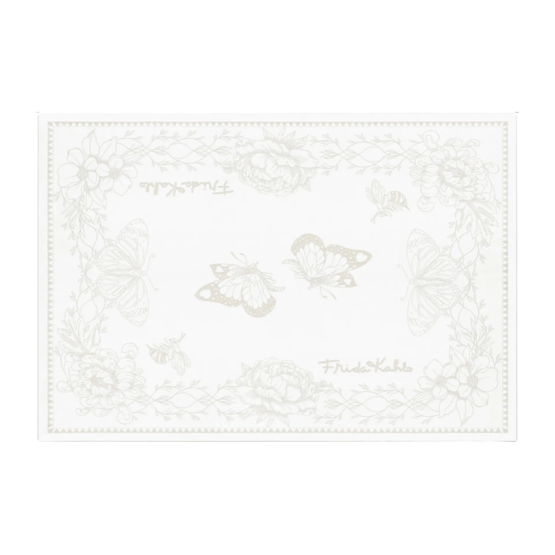 Frida Kahlo vauvan huopa 72 x 105 cm, Belleza Ekelund Linneväveri