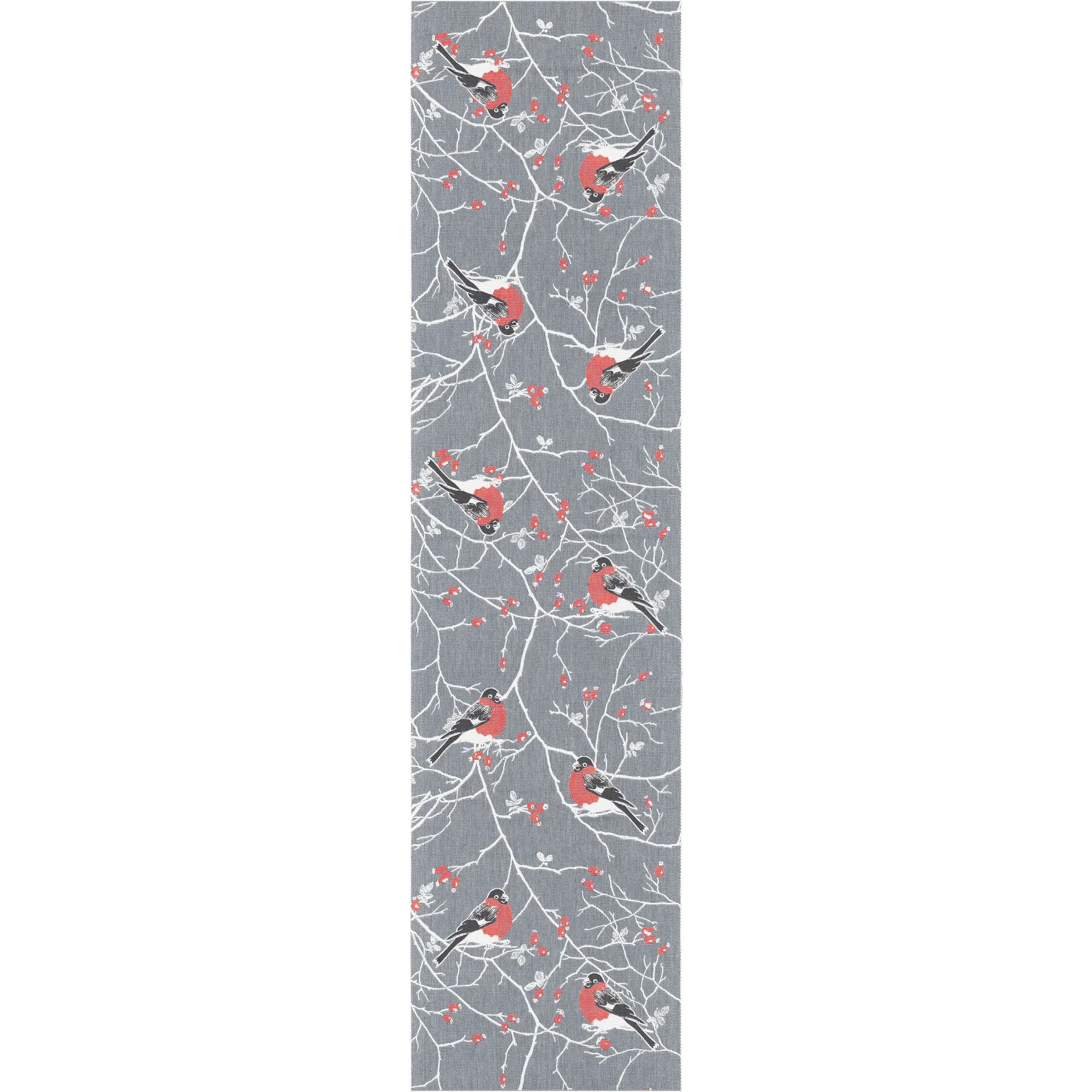 Frostkvist kaitaliina 35x140 cm, Harmaa Ekelund Linneväveri