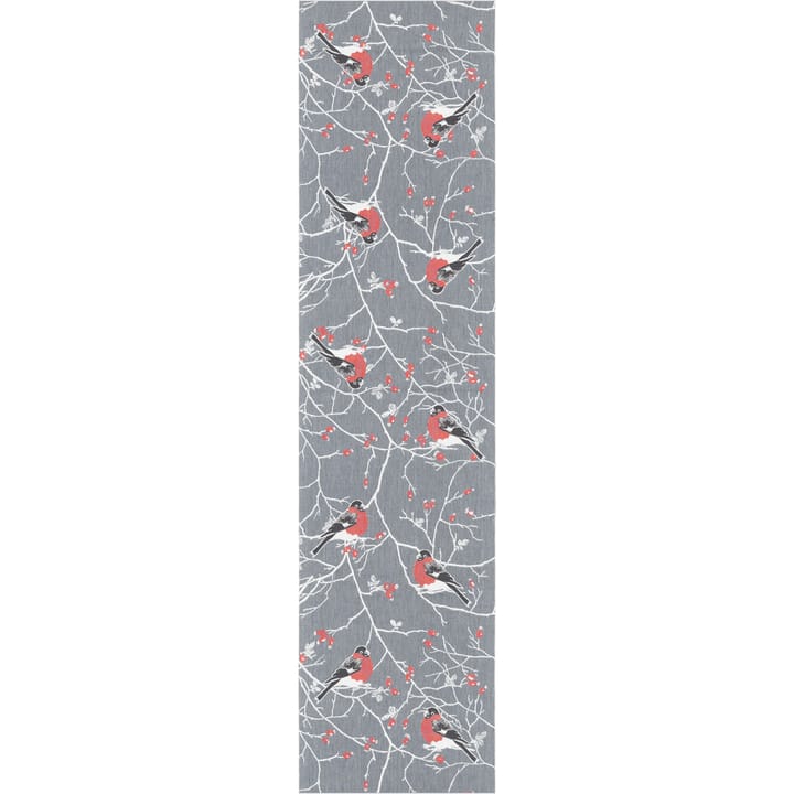 Frostkvist kaitaliina 35x140 cm - Harmaa - Ekelund Linneväveri