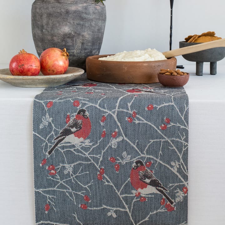 Frostkvist kaitaliina 35x140 cm, Harmaa Ekelund Linneväveri