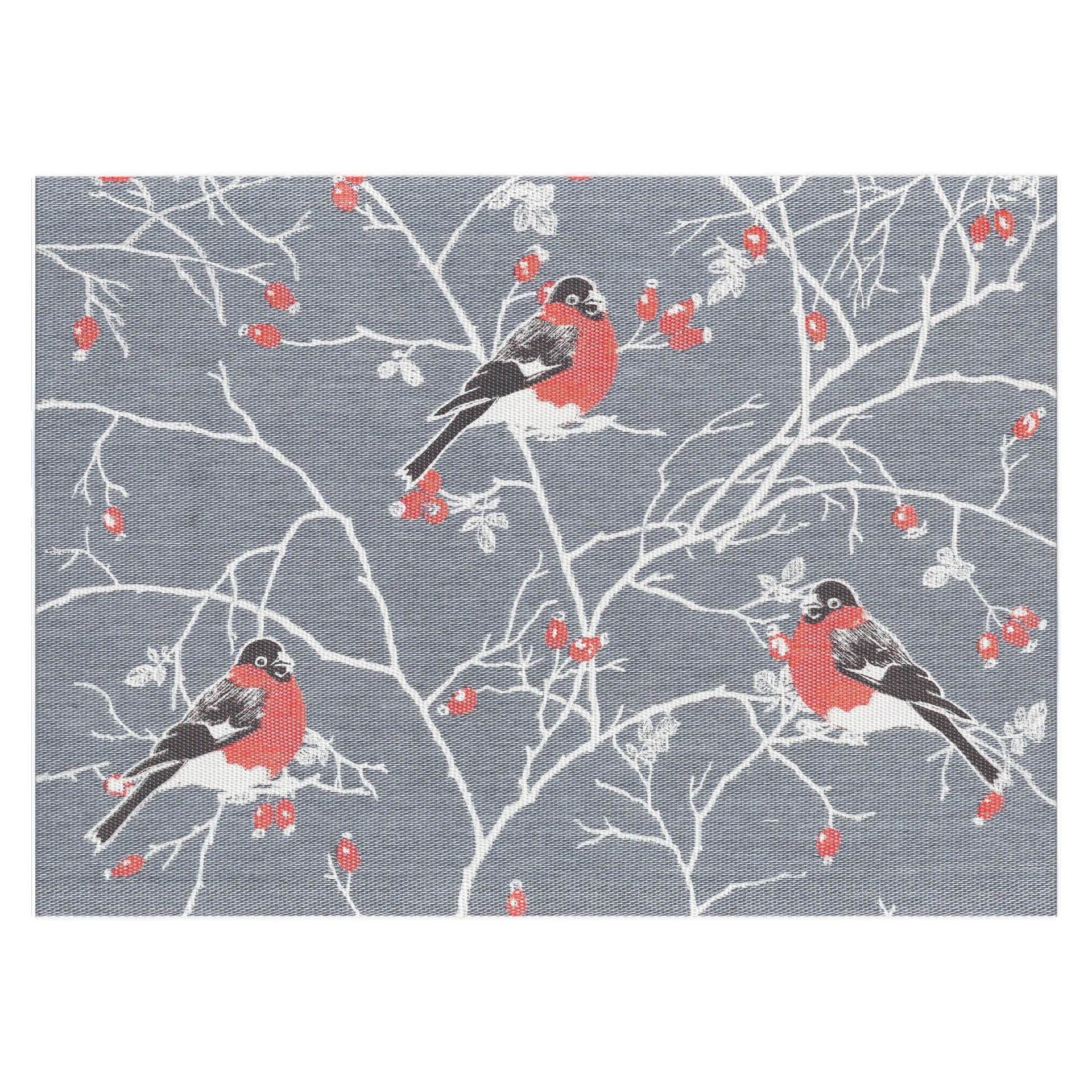 Frostkvist pöytätabletti 35x48 cm, Harmaa Ekelund Linneväveri