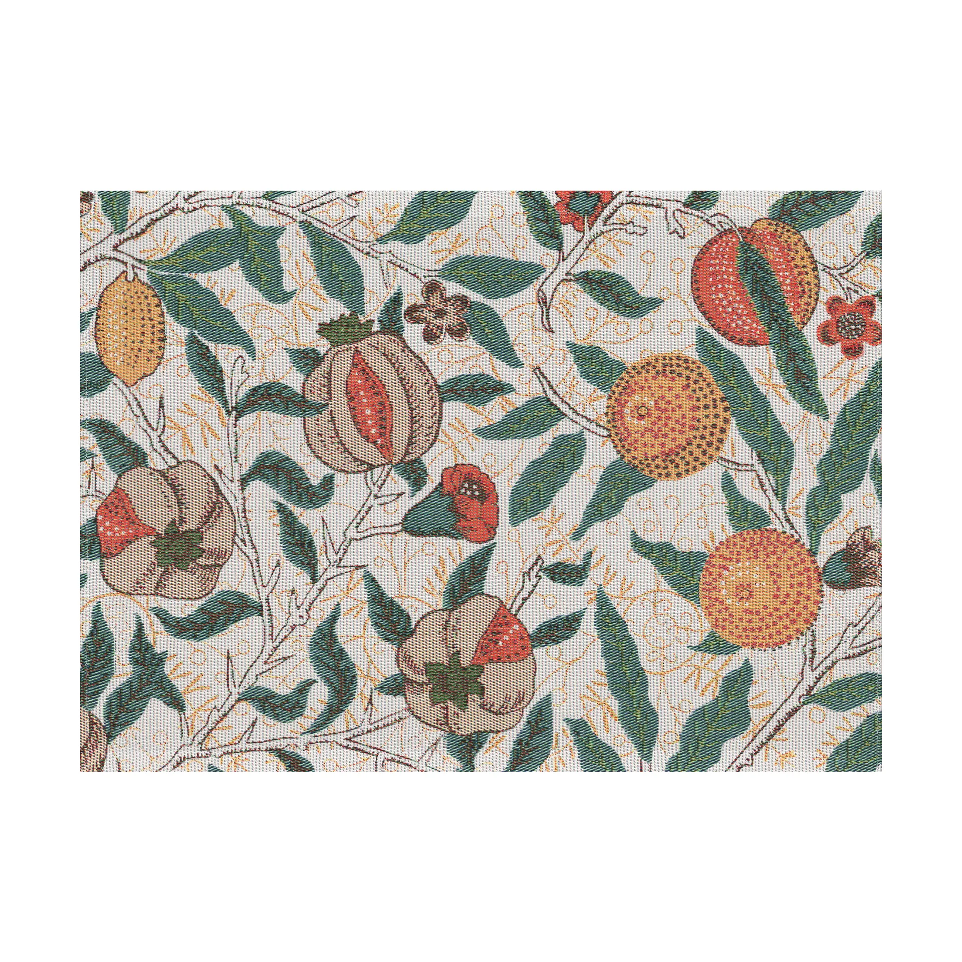 Fruit pöytätabletti 35x48 cm, Monivärinen Ekelund Linneväveri