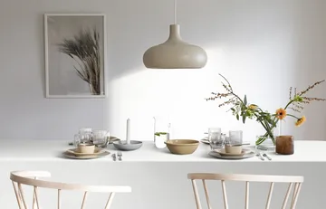 Gåsöga pöytäliina valkaisematon - 150 x 250 cm - Ekelund Linneväveri