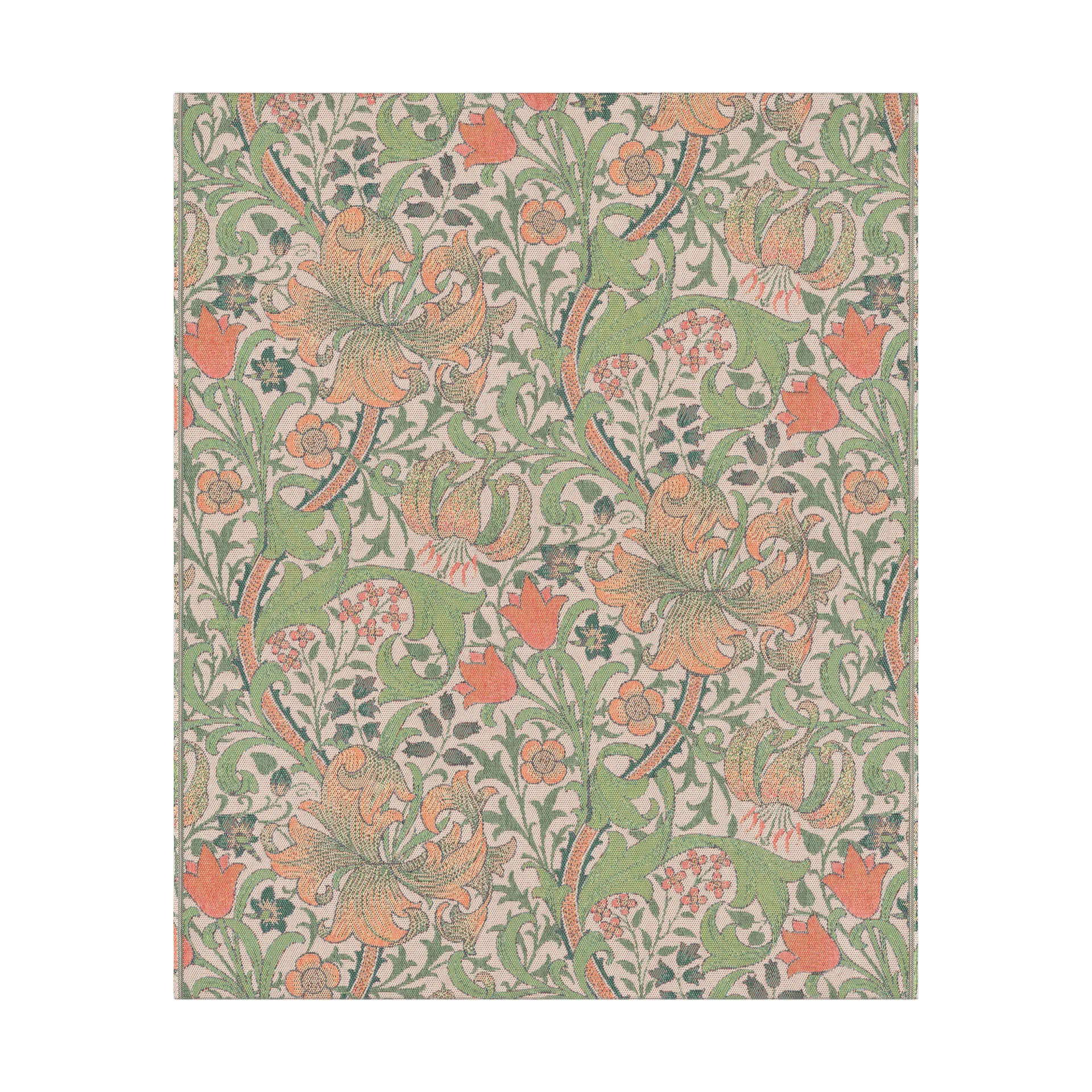 Golden Lily -viltti 140x170 cm, Monivärinen Ekelund Linneväveri