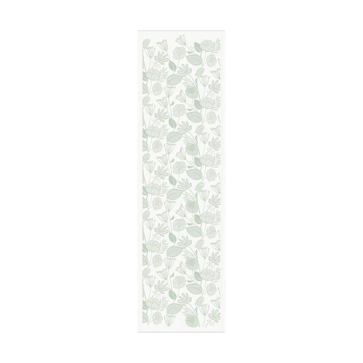 Grönska pöytäliina 35x120 cm - Vihreä - Ekelund Linneväveri