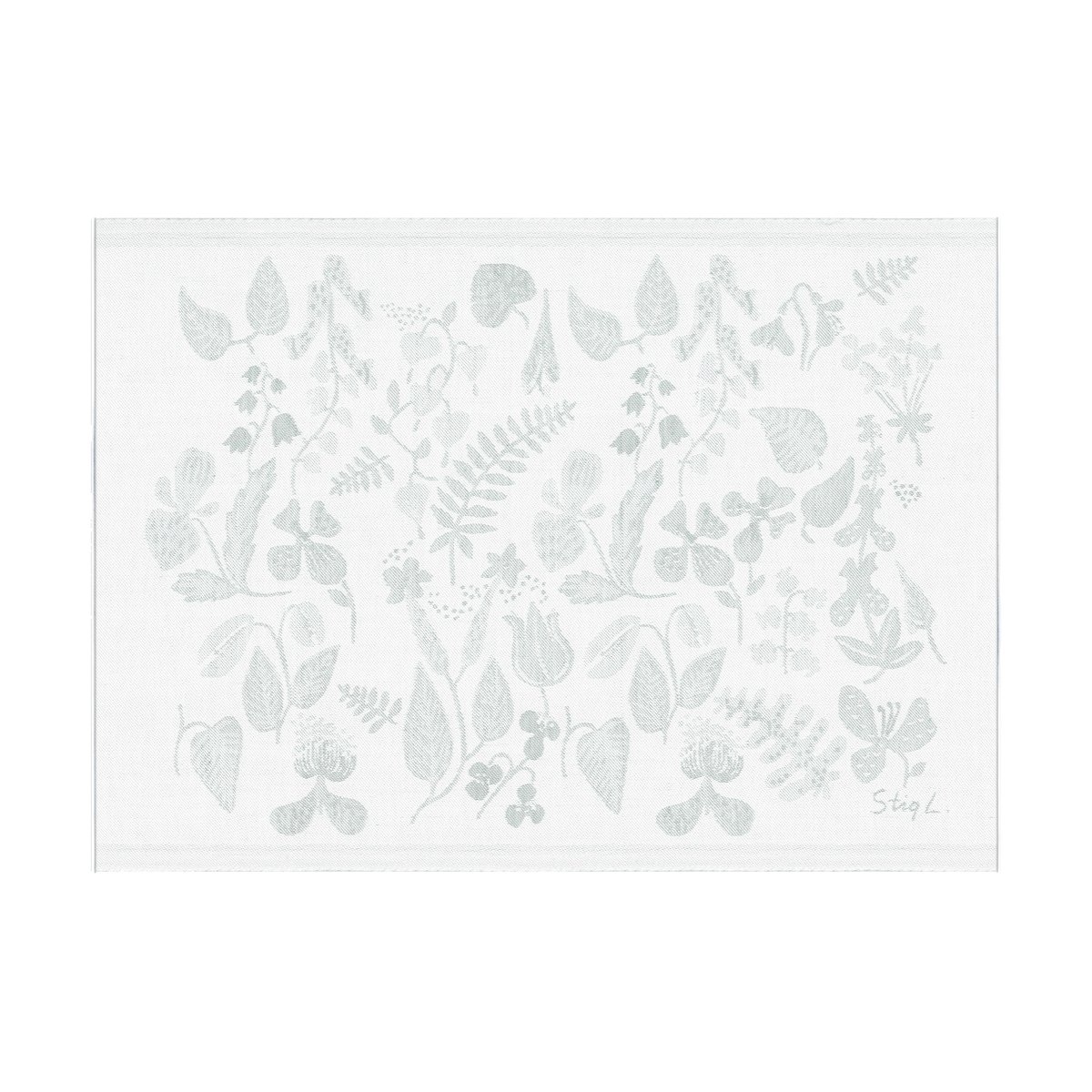 Ekelund Linneväveri Herbarium tyynynpäällinen 35x48 cm Harmaa