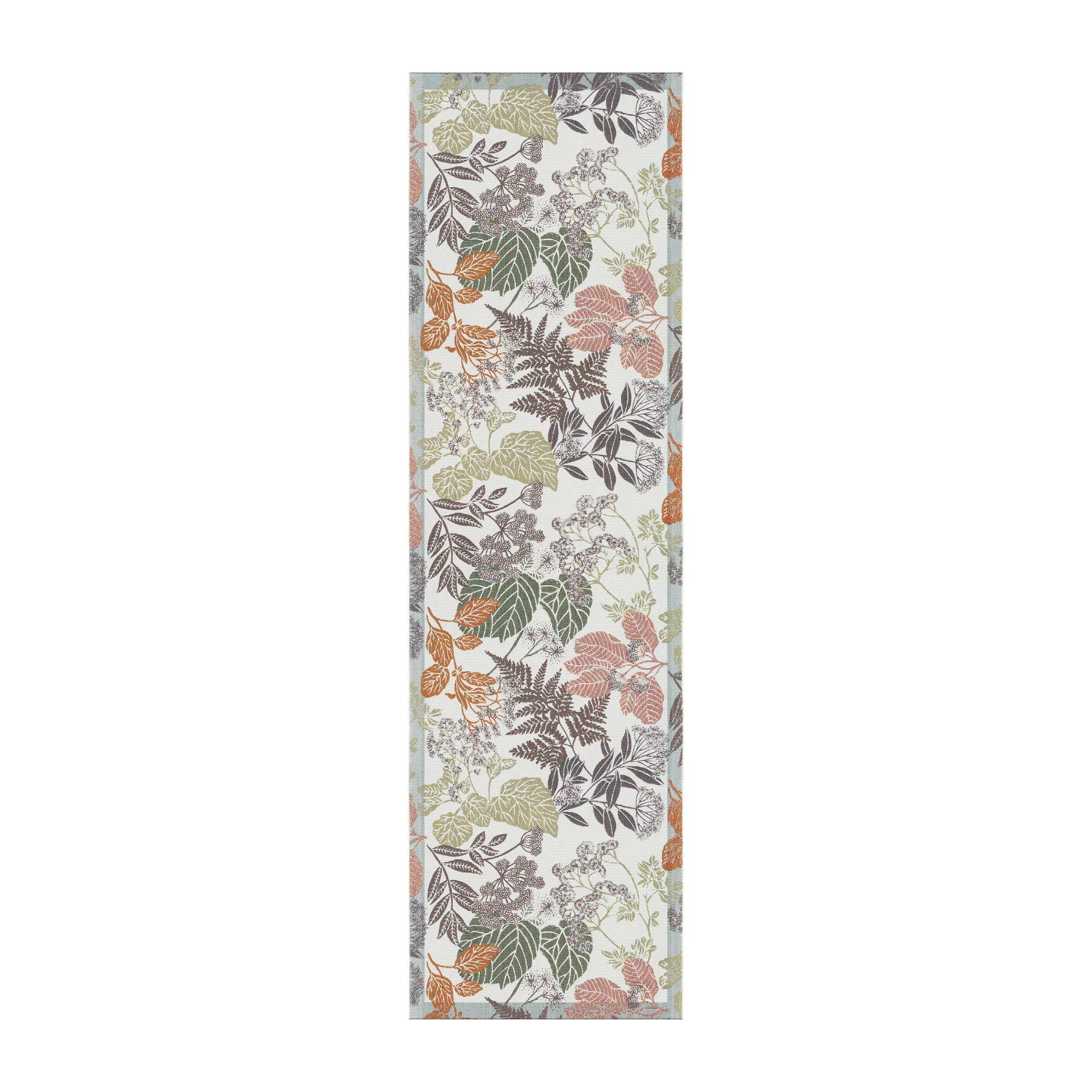 Höstnatur kaitaliina 35x120 cm, Ruskea Ekelund Linneväveri