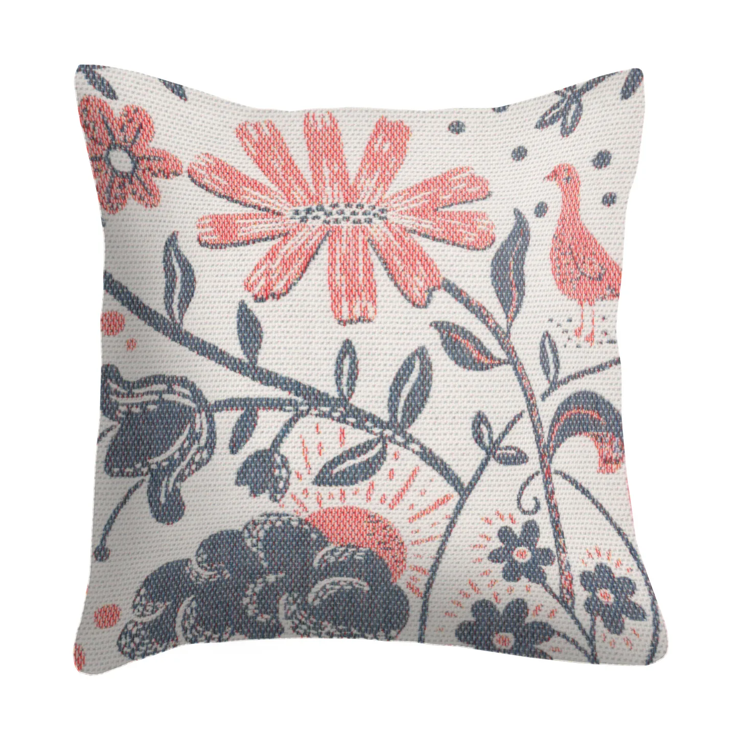 Kärleken tyynynpäällinen 40x40 cm, Monivärinen Ekelund Linneväveri