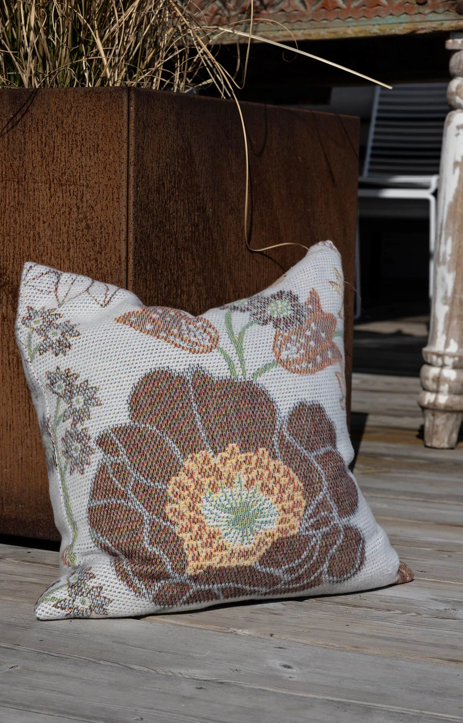 Kärleken viltti 140x170 cm, Monivärinen Ekelund Linneväveri