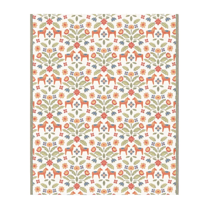 Kurbitsblom puuvillapeitto 140x170 cm, Monivärinen Ekelund Linneväveri