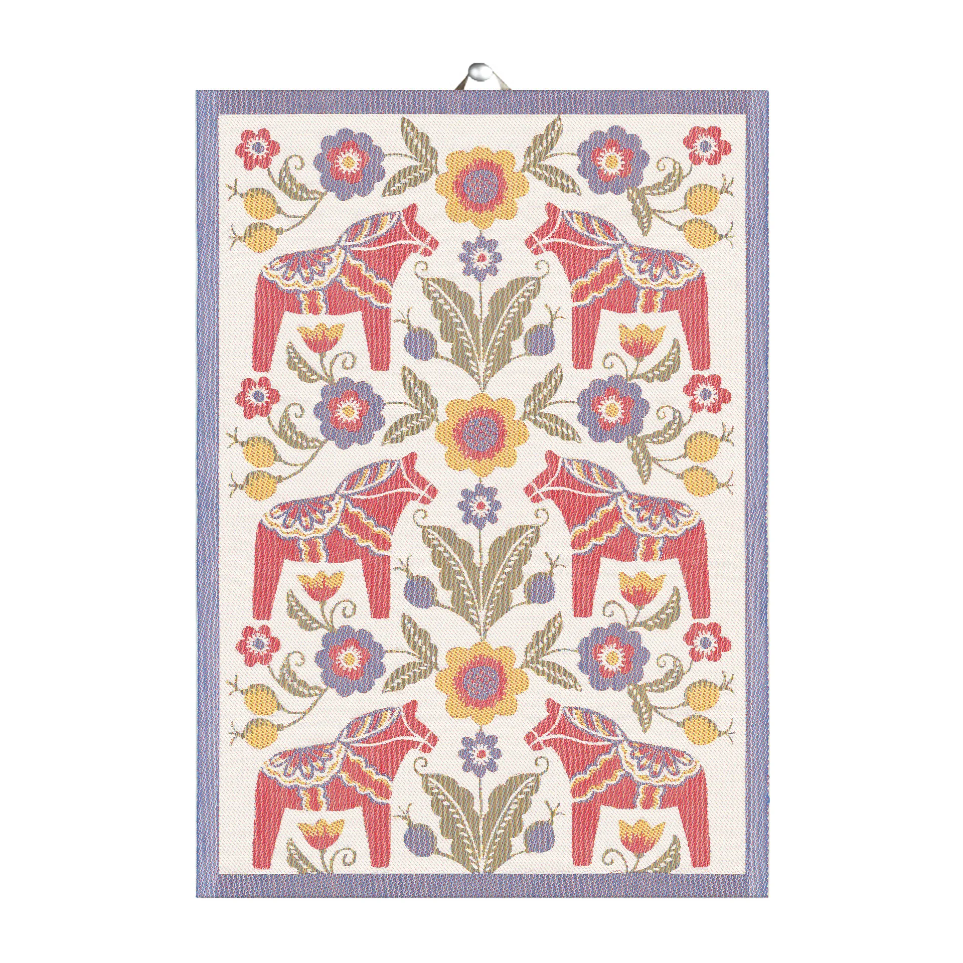 Kurbitshäst keittiöpyyhe, 35 x 50 cm Ekelund Linneväveri