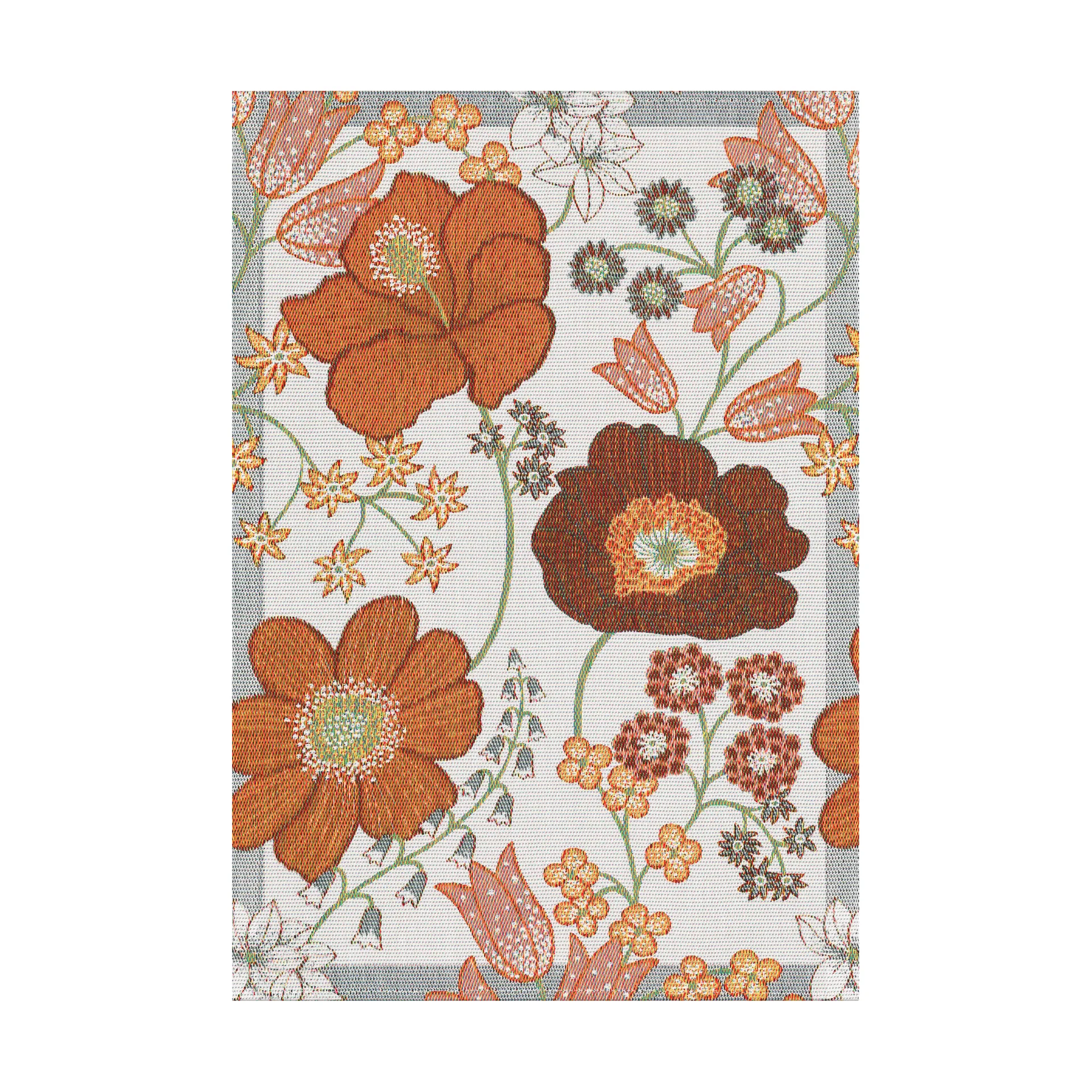 Kvällsblom keittiöpyyhe 35x50 cm, Monivärinen Ekelund Linneväveri