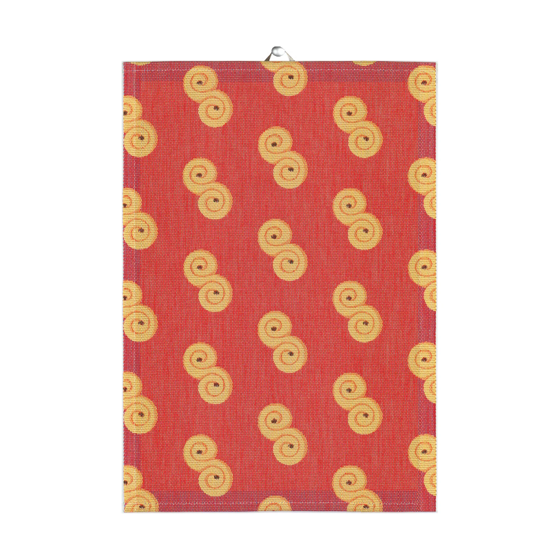 Lussebulle keittiöpyyhe, 35 x 50 cm Ekelund Linneväveri